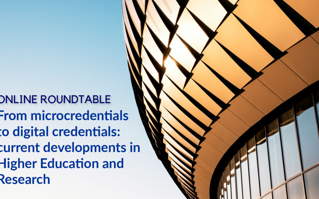 From microcredentials to digital credentials: current developments in Higher Education and Research